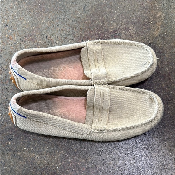 Rothy's Tan Slip-On Loafers Classic Style - Picture 2 of 4